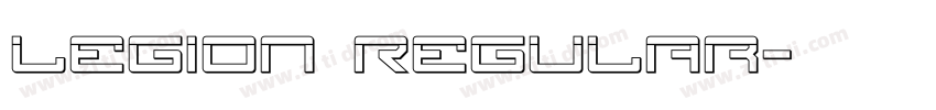 Legion Regular字体转换